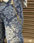 Jeans stampato THC