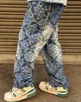 Jeans stampato THC