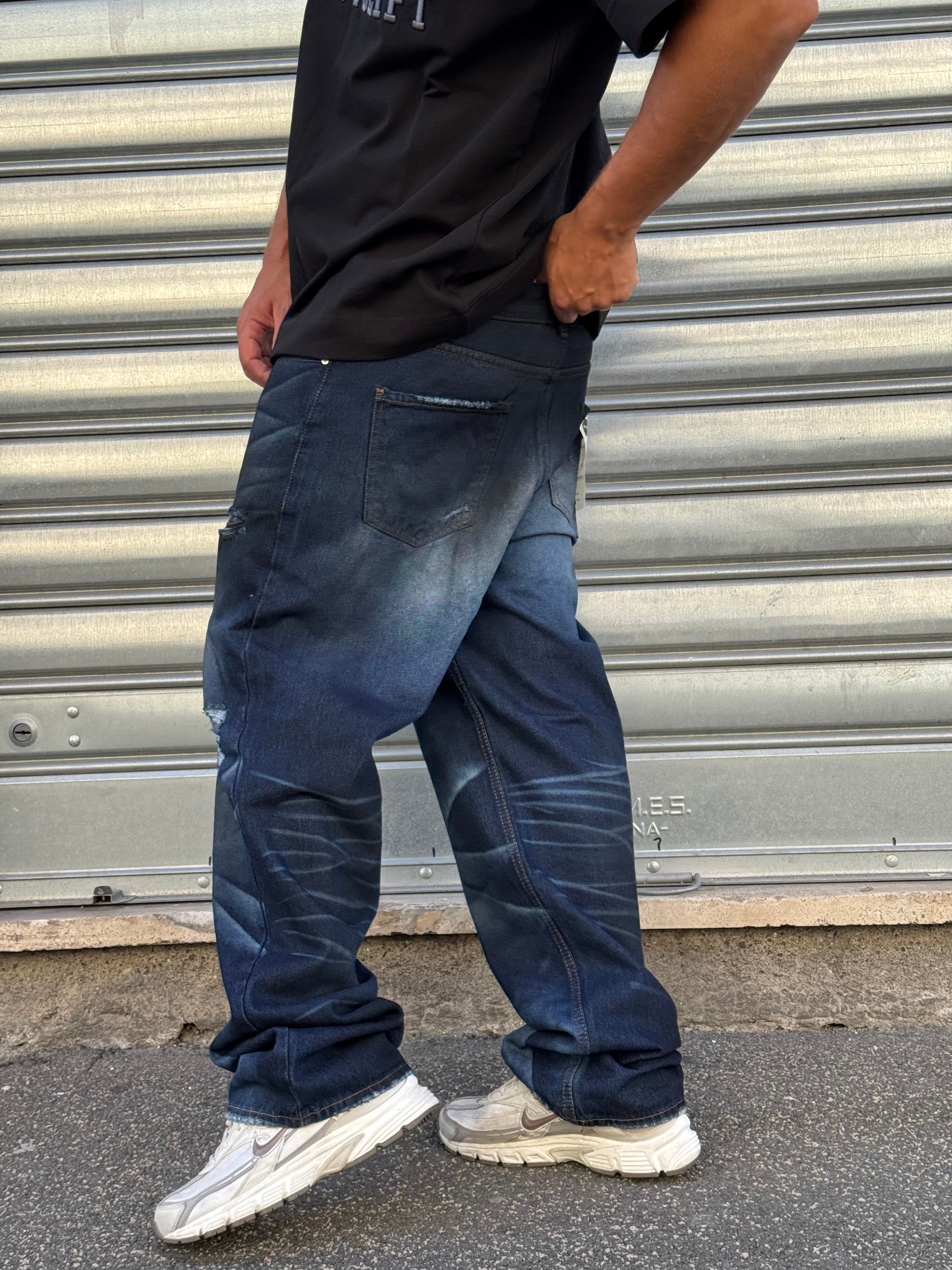 Jeans Baggy scuro
