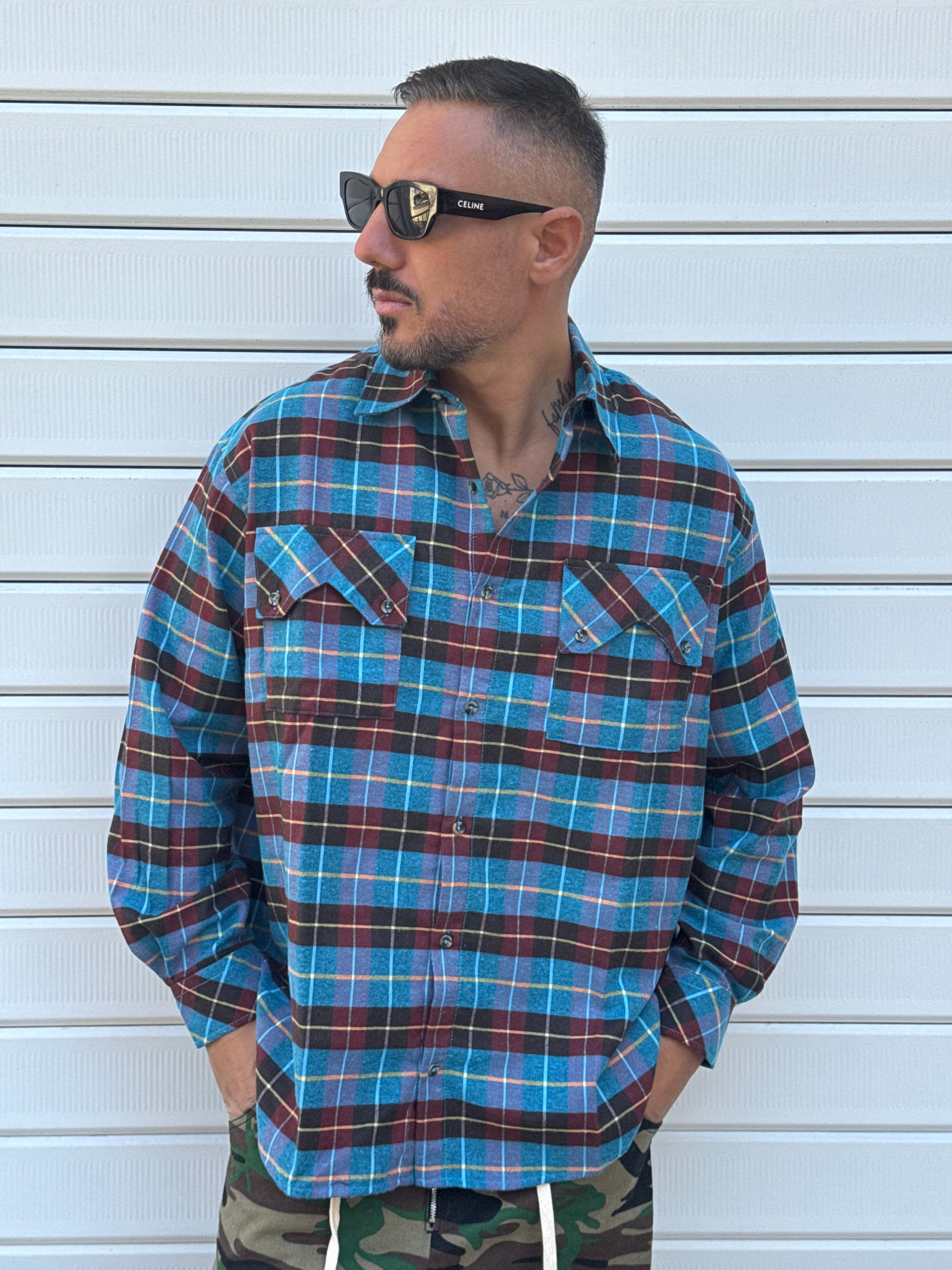 Camicia quadri minimal