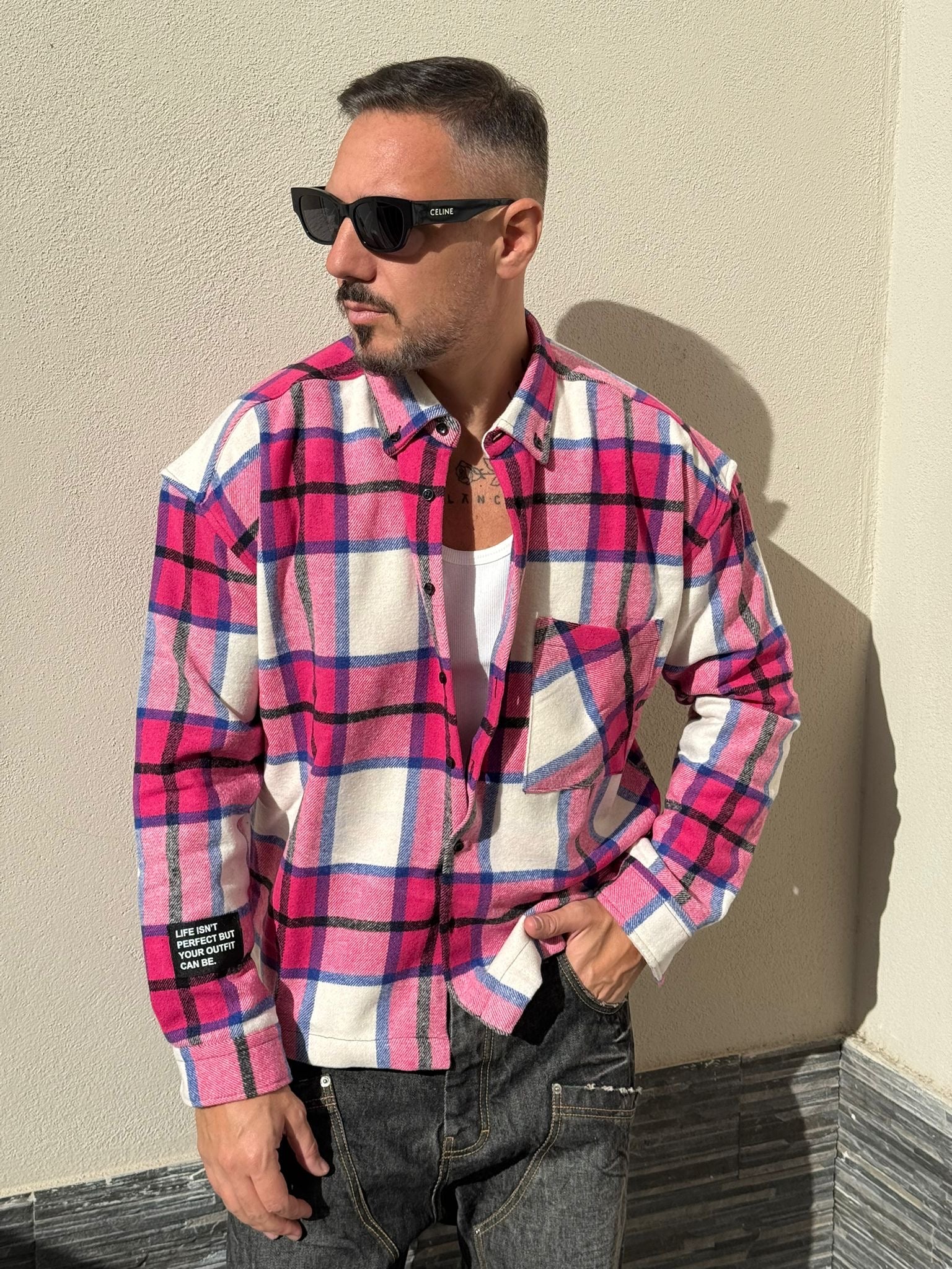 Camicia quadri flanella