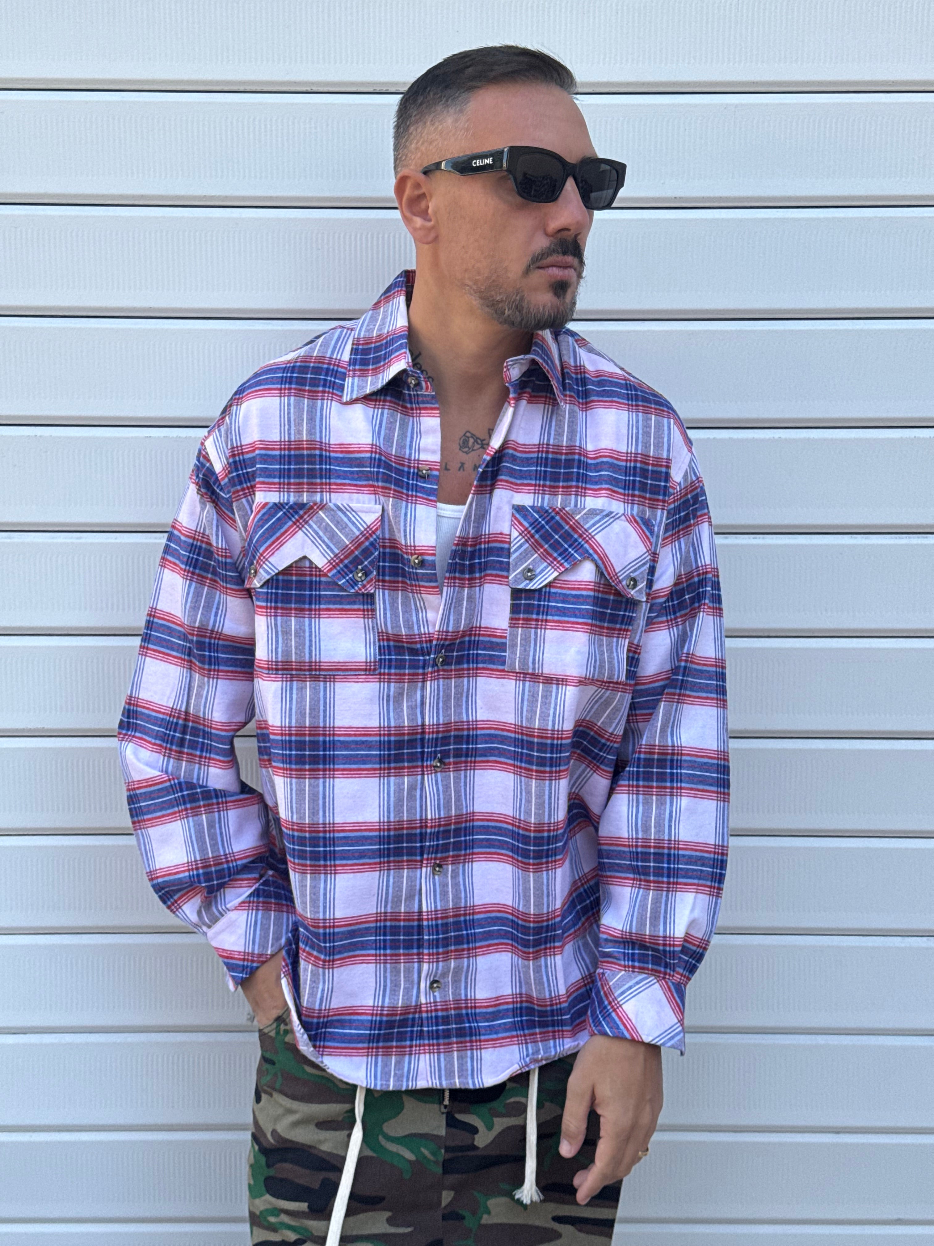 Camicia quadri minimal