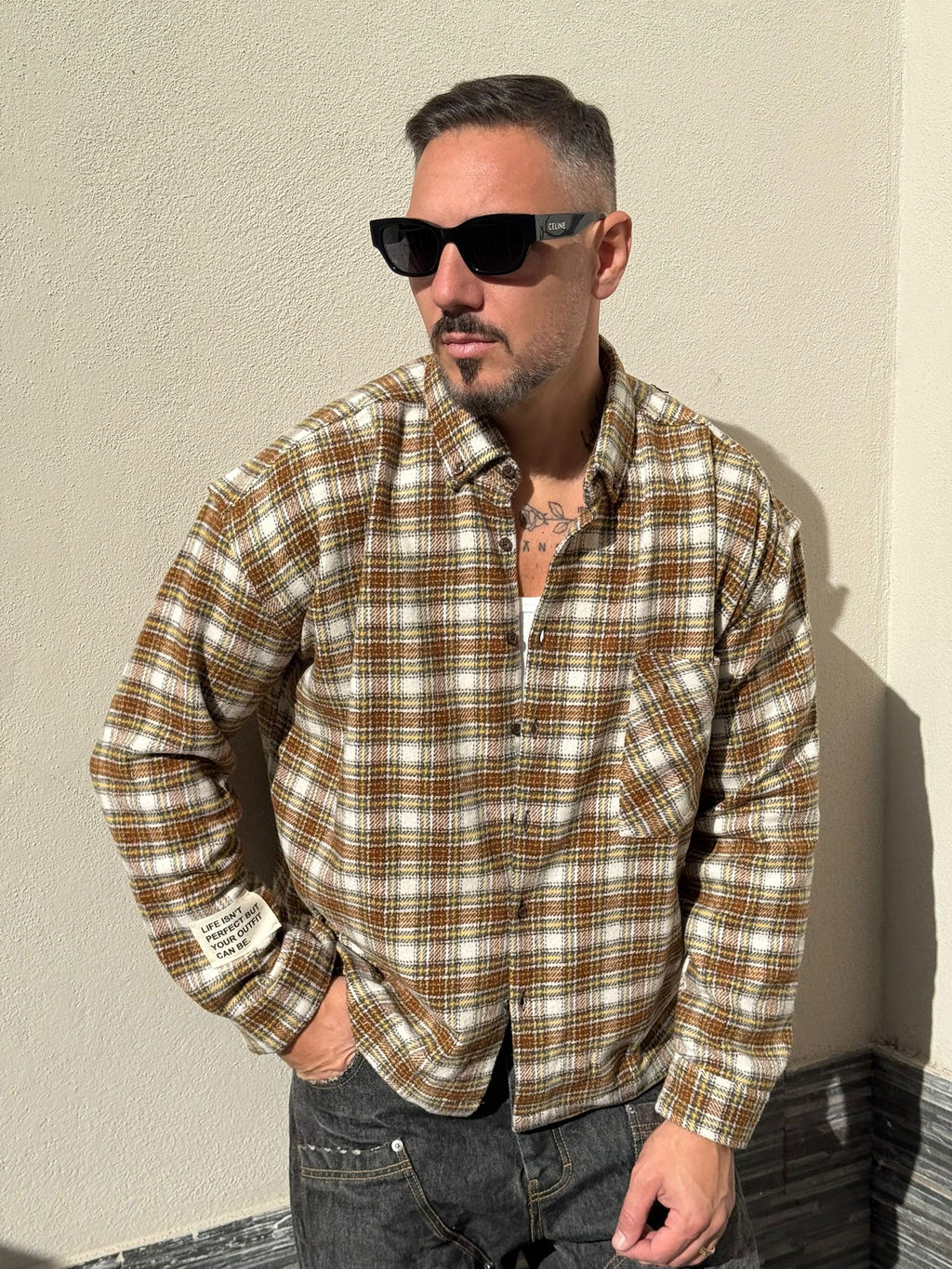 Camicia quadri flanella