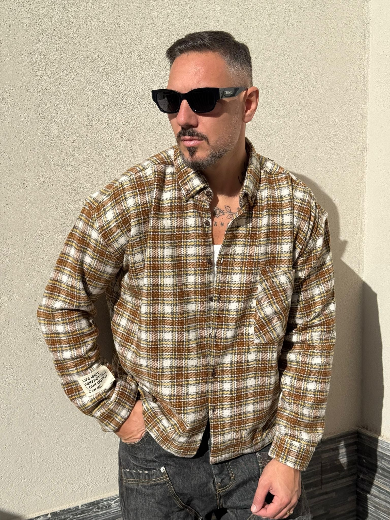 Camicia quadri flanella