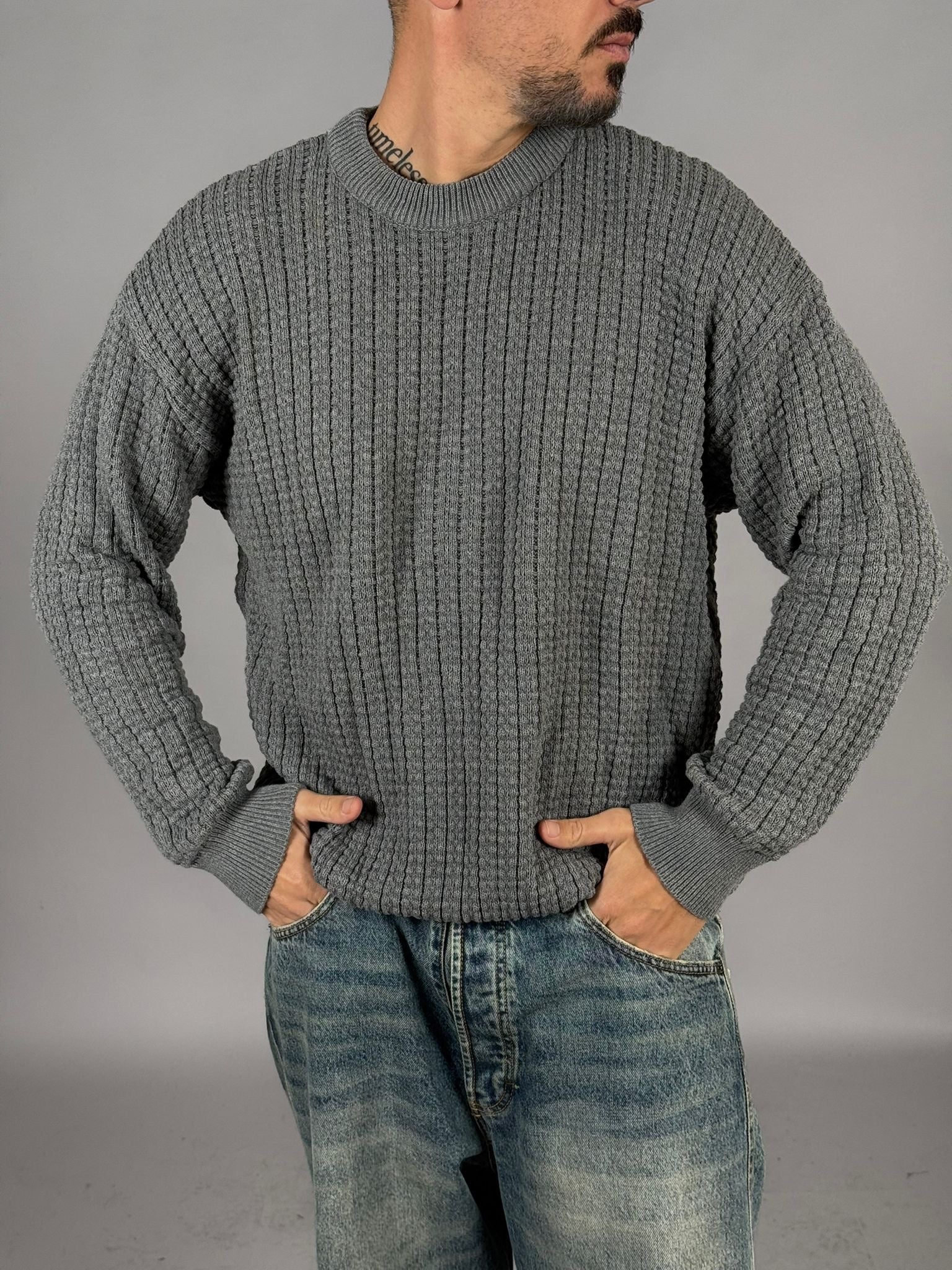 Maglione bouclè