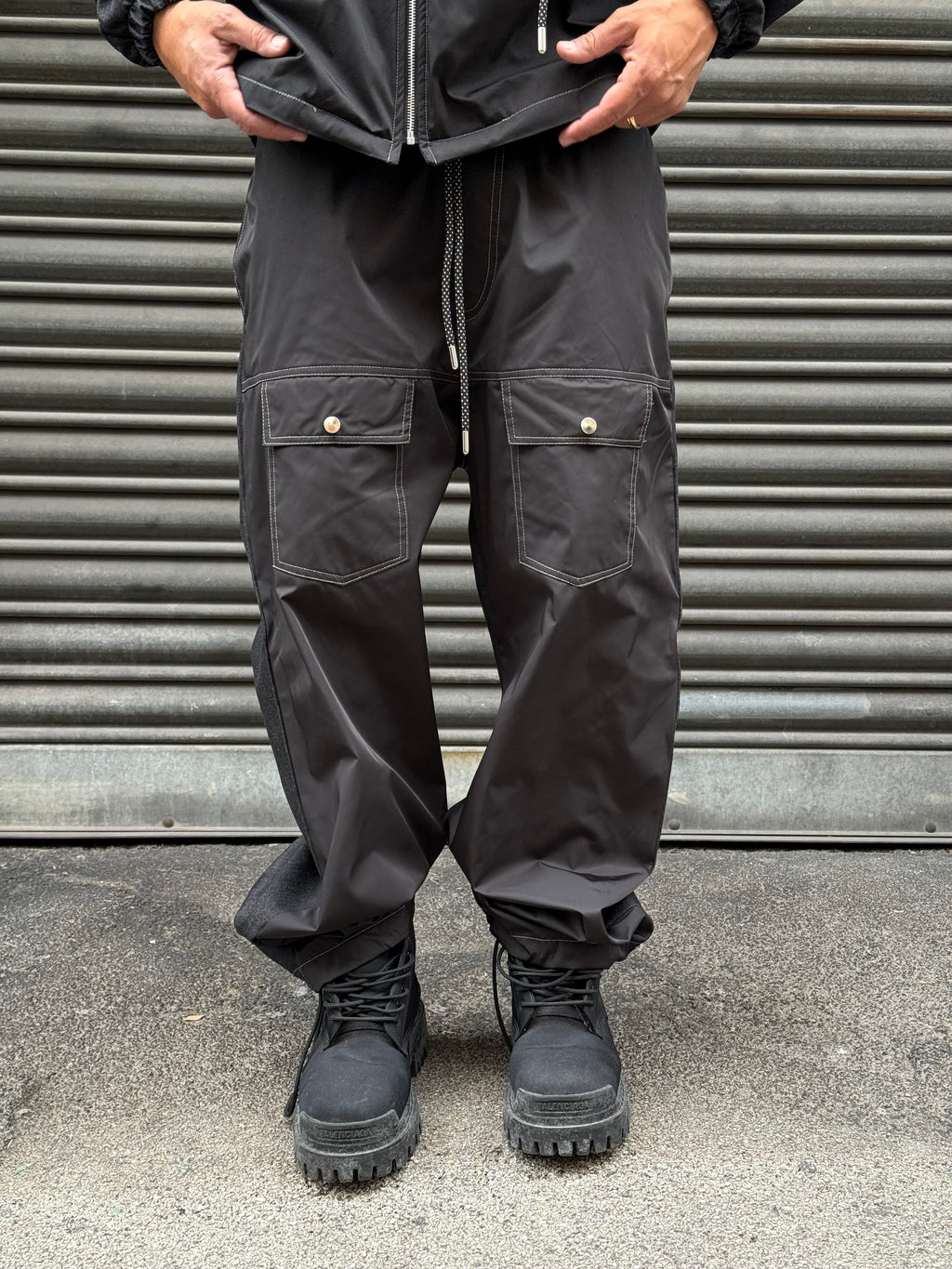 Coordinato nylon-Denim