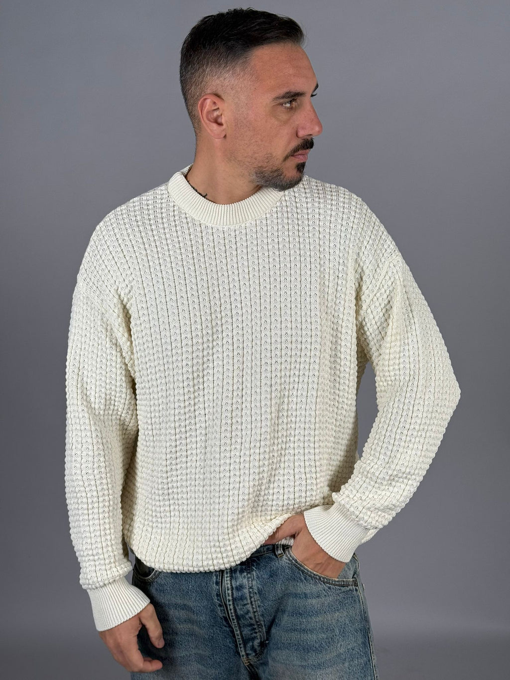 Maglione bouclè