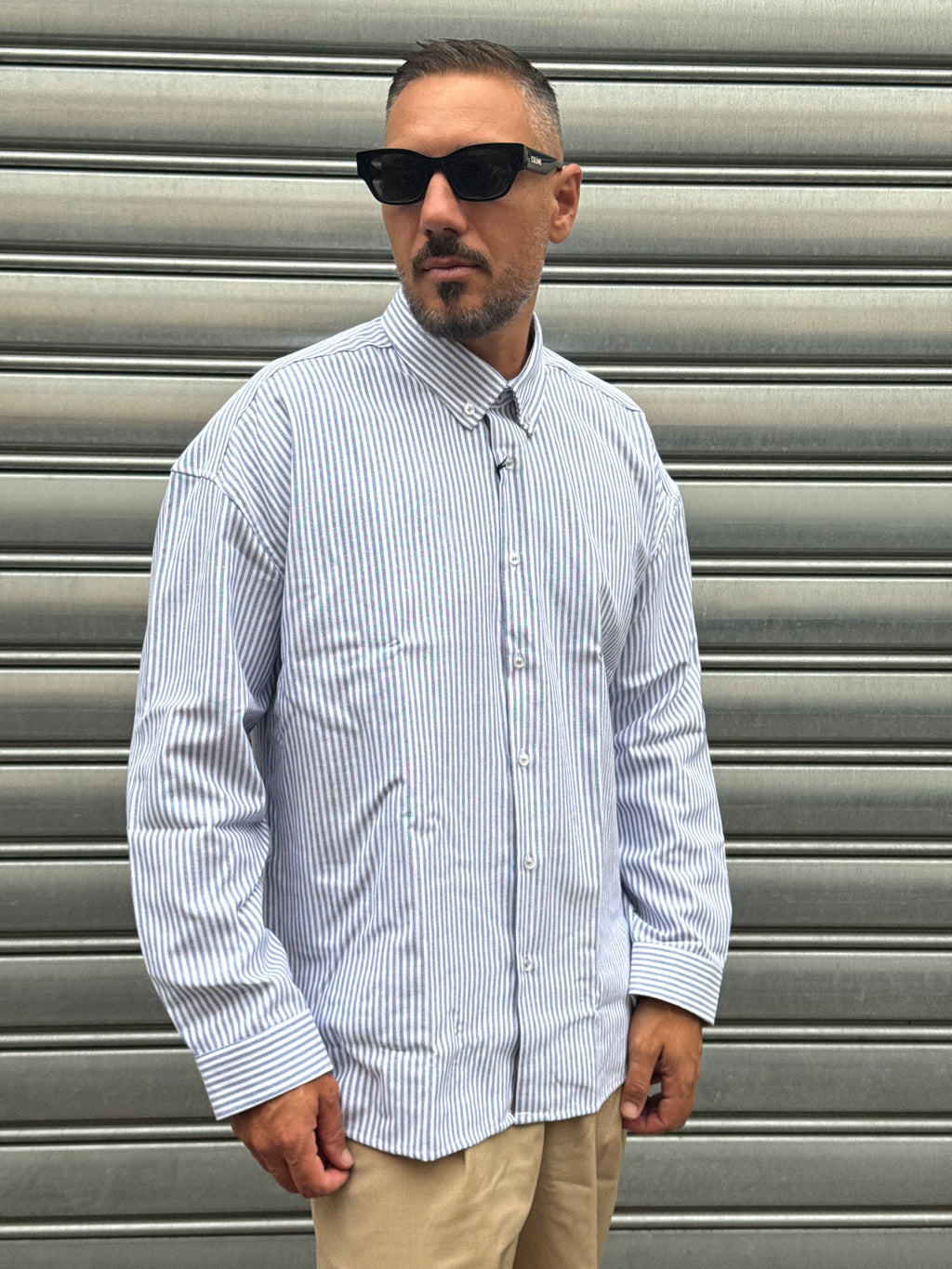 Camicia a righe