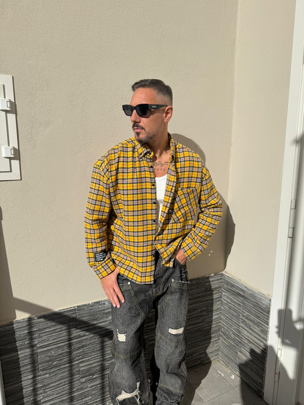 Camicia quadri flanella