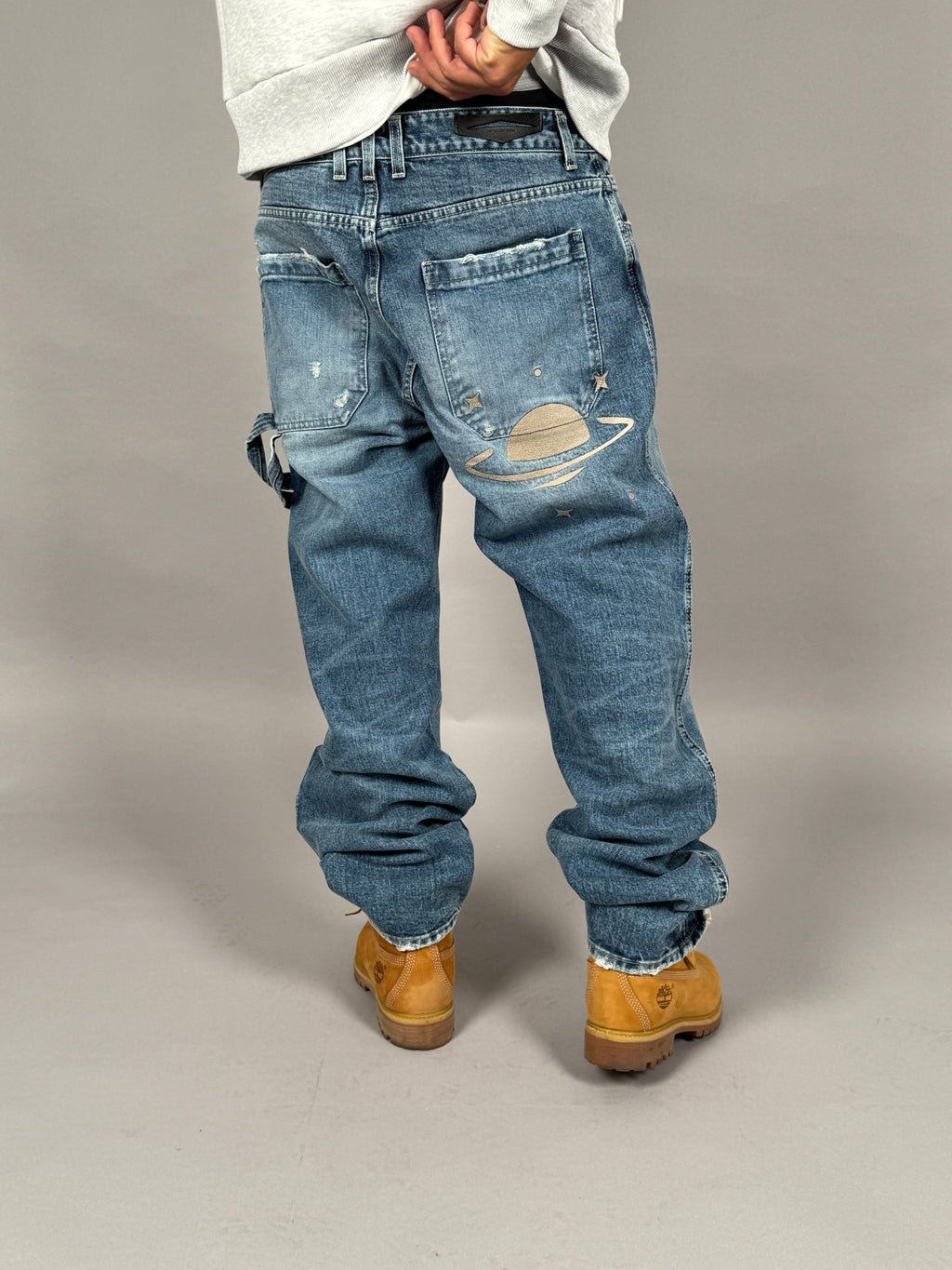 Jeans ricamo DNC