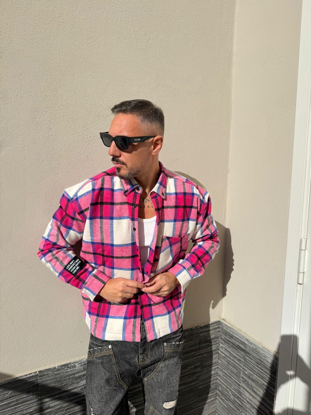 Camicia quadri flanella