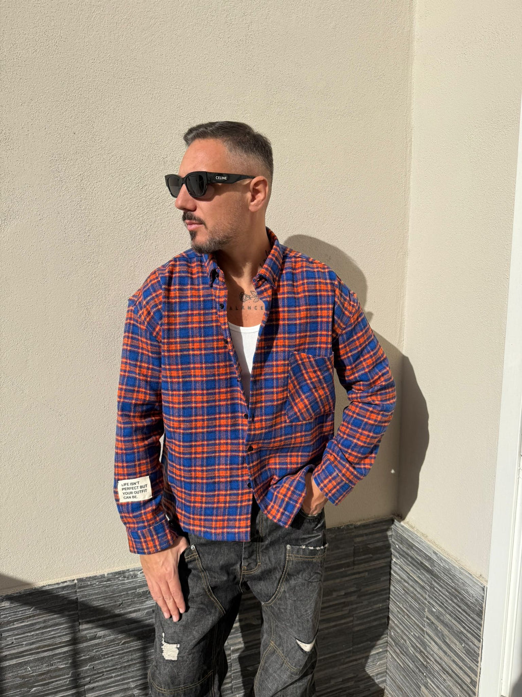 Camicia quadri flanella