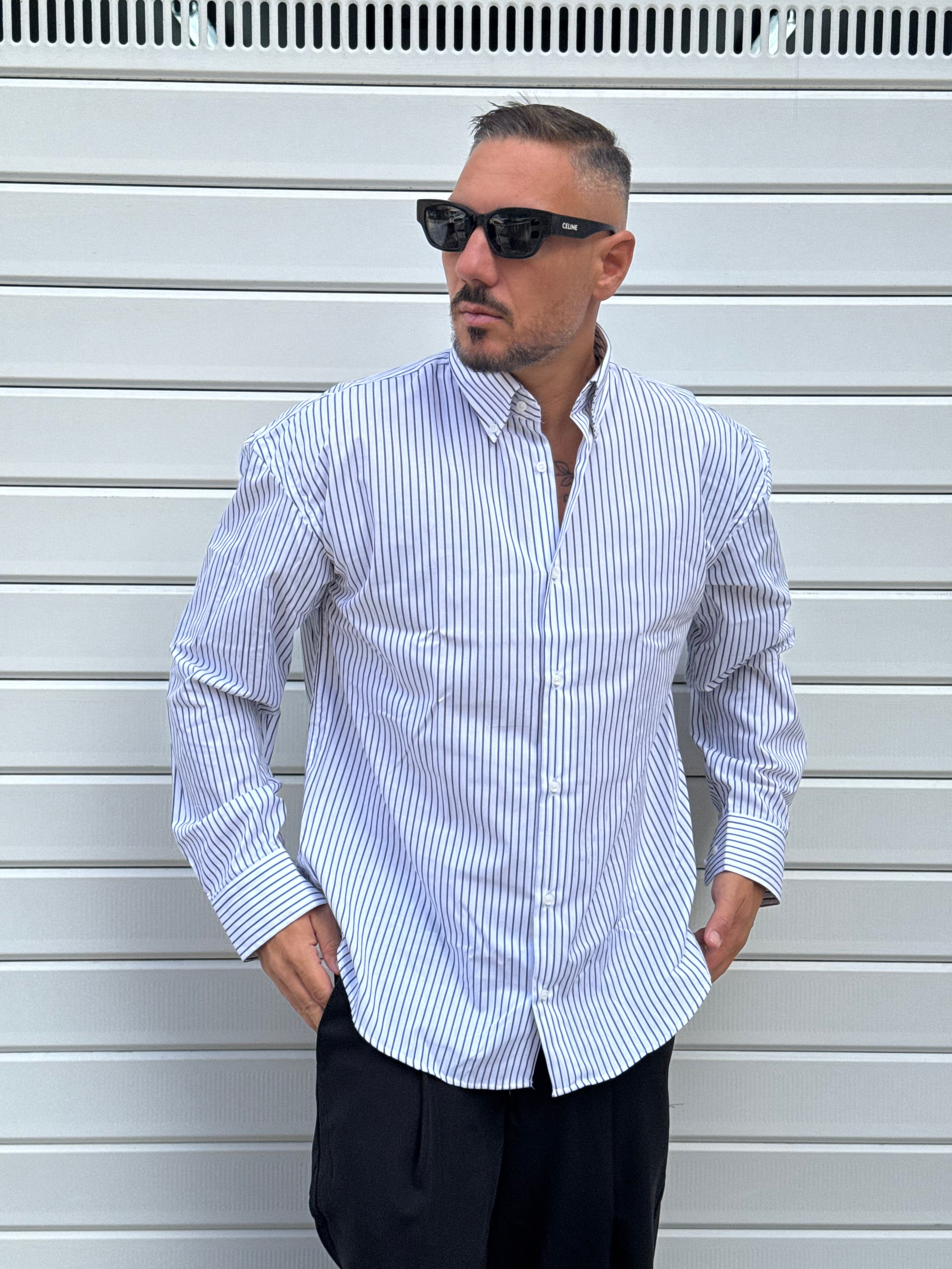 Camicia stampa retro