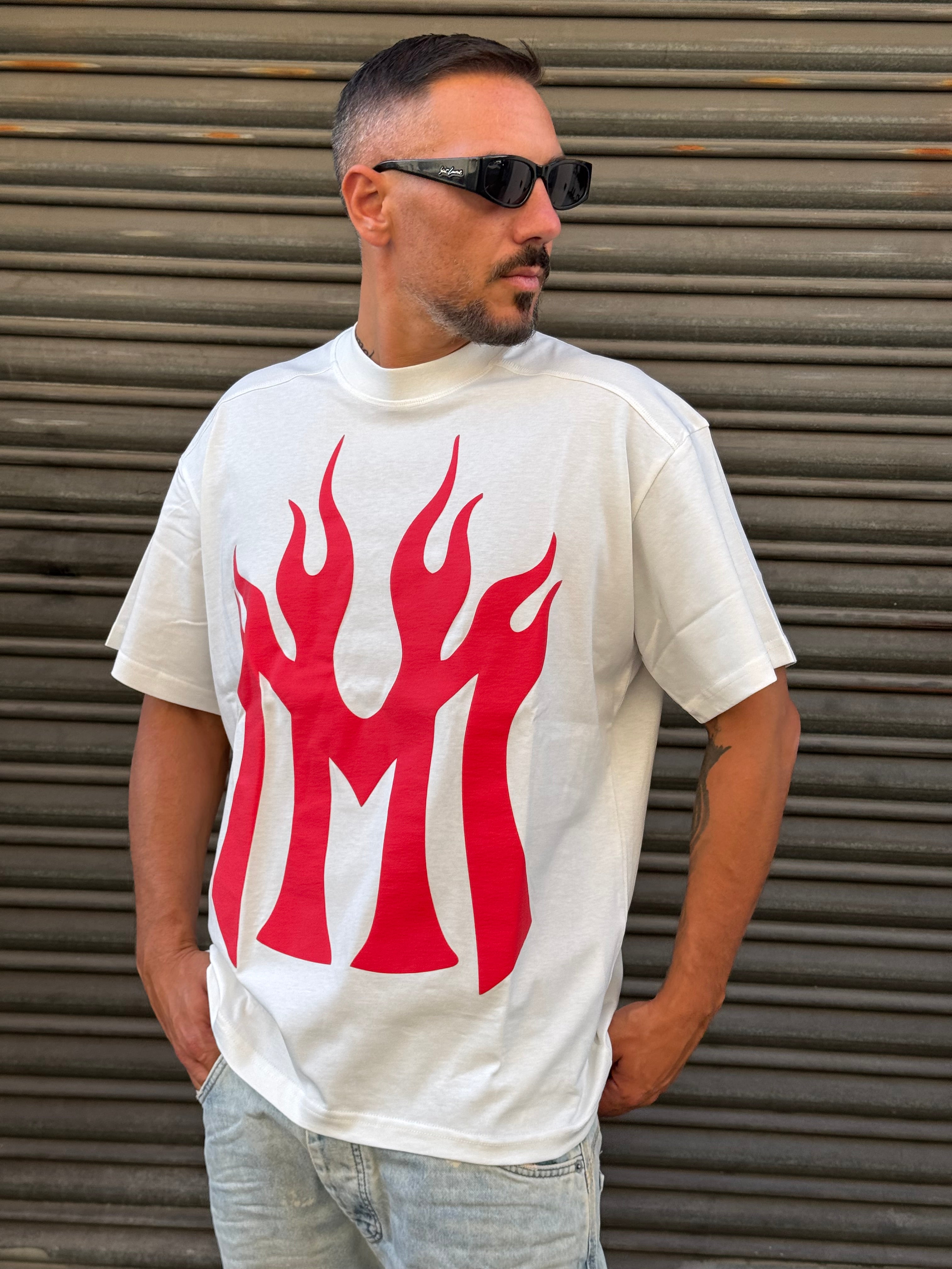 T-Shirt Ny flame