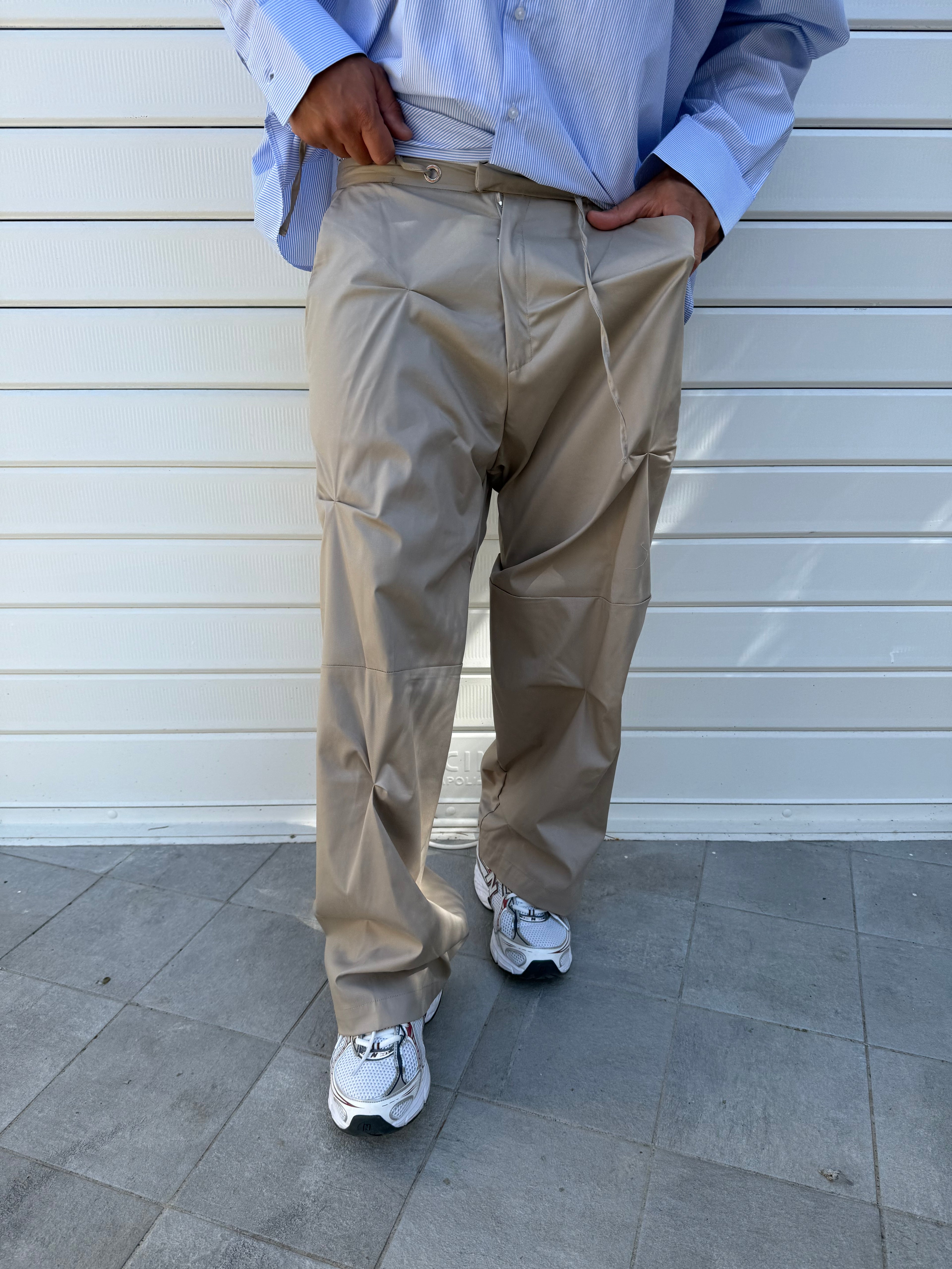 Pantalone drappeggio