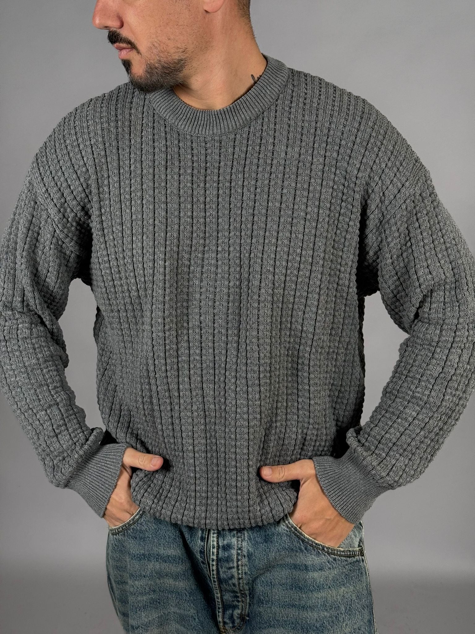 Maglione bouclè