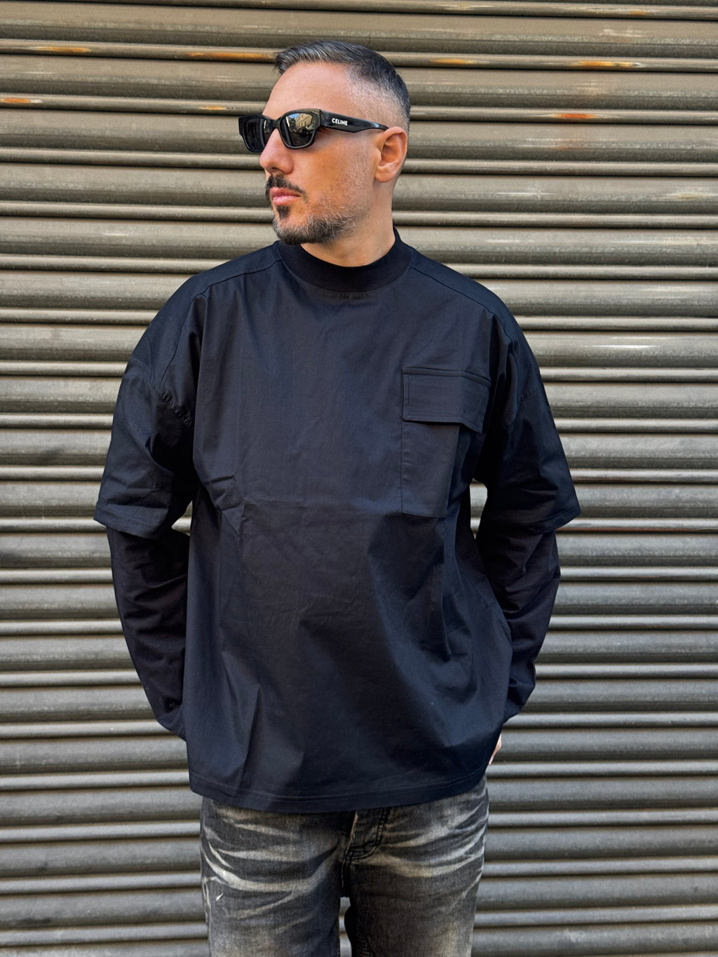 T-shirt popeline