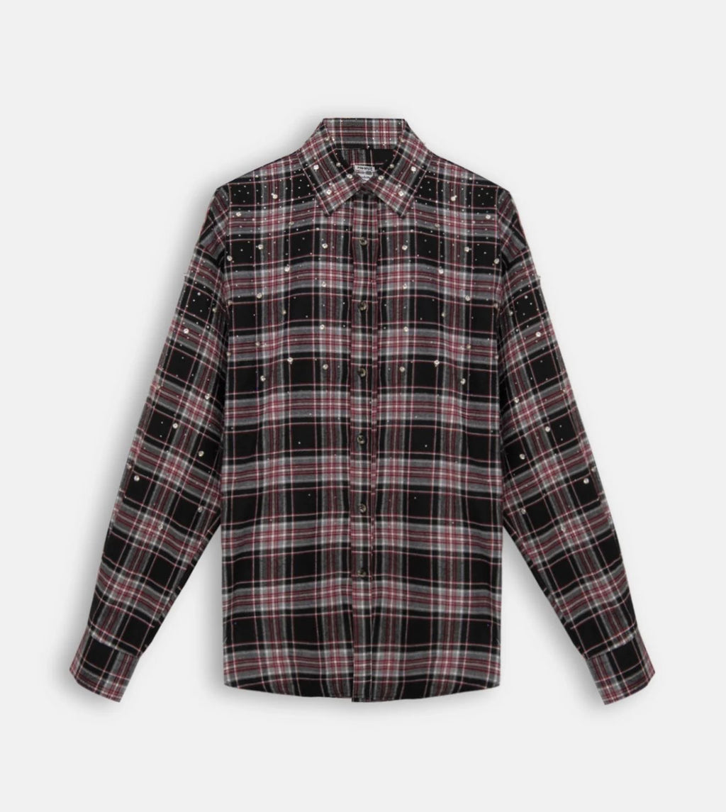 CAMICIA STRASS MINIMAL