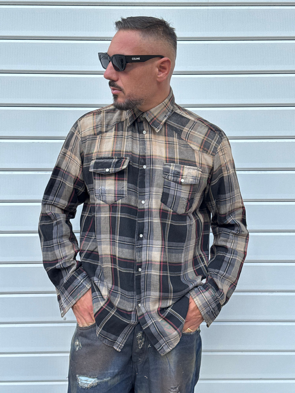 Camicia quadroni