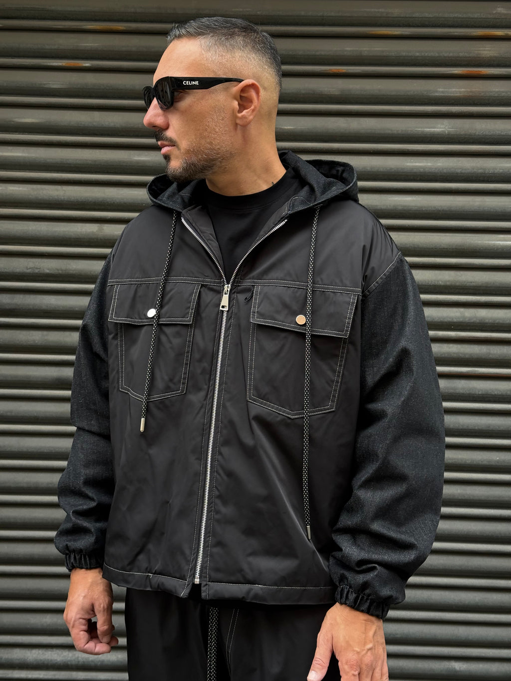 Coordinato nylon-Denim