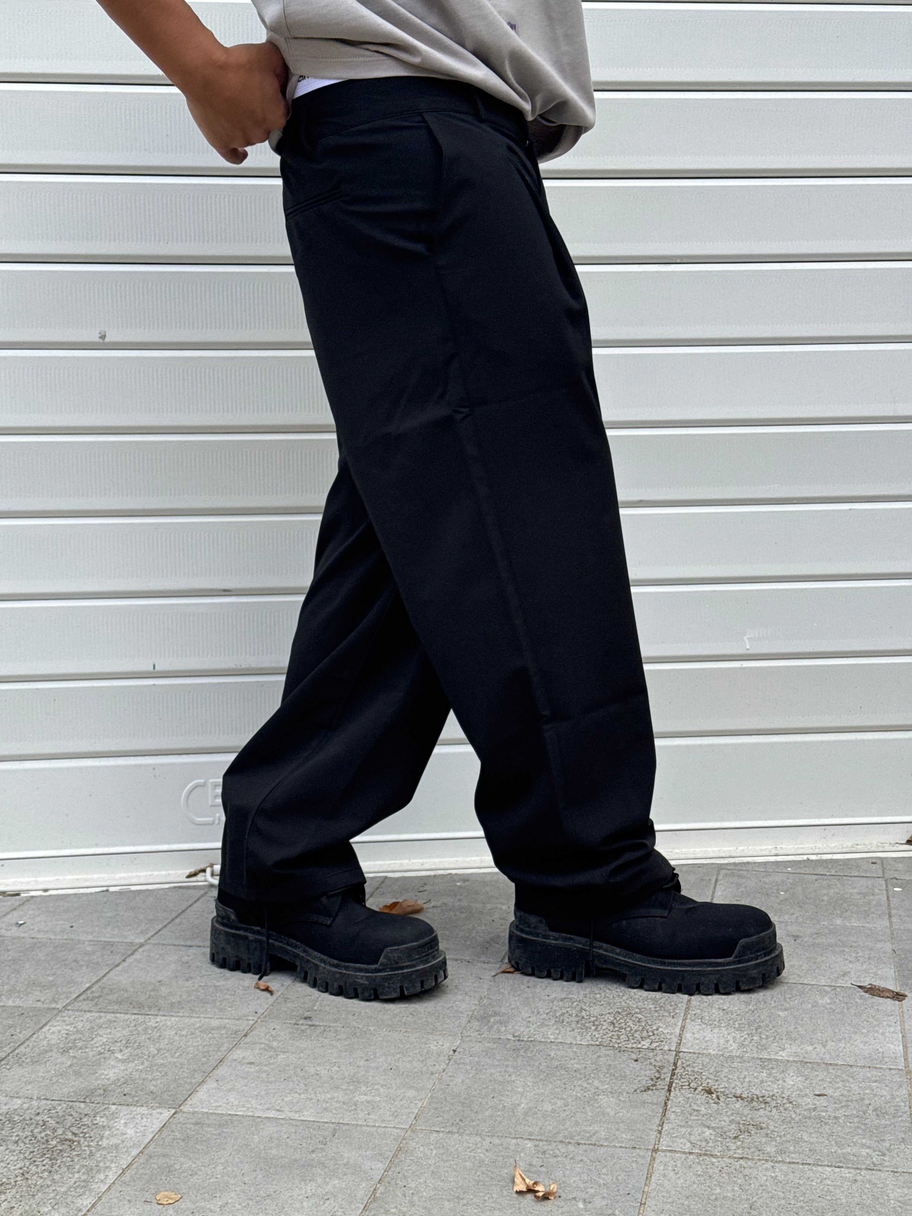 Pantalone fondo ampio bkcs