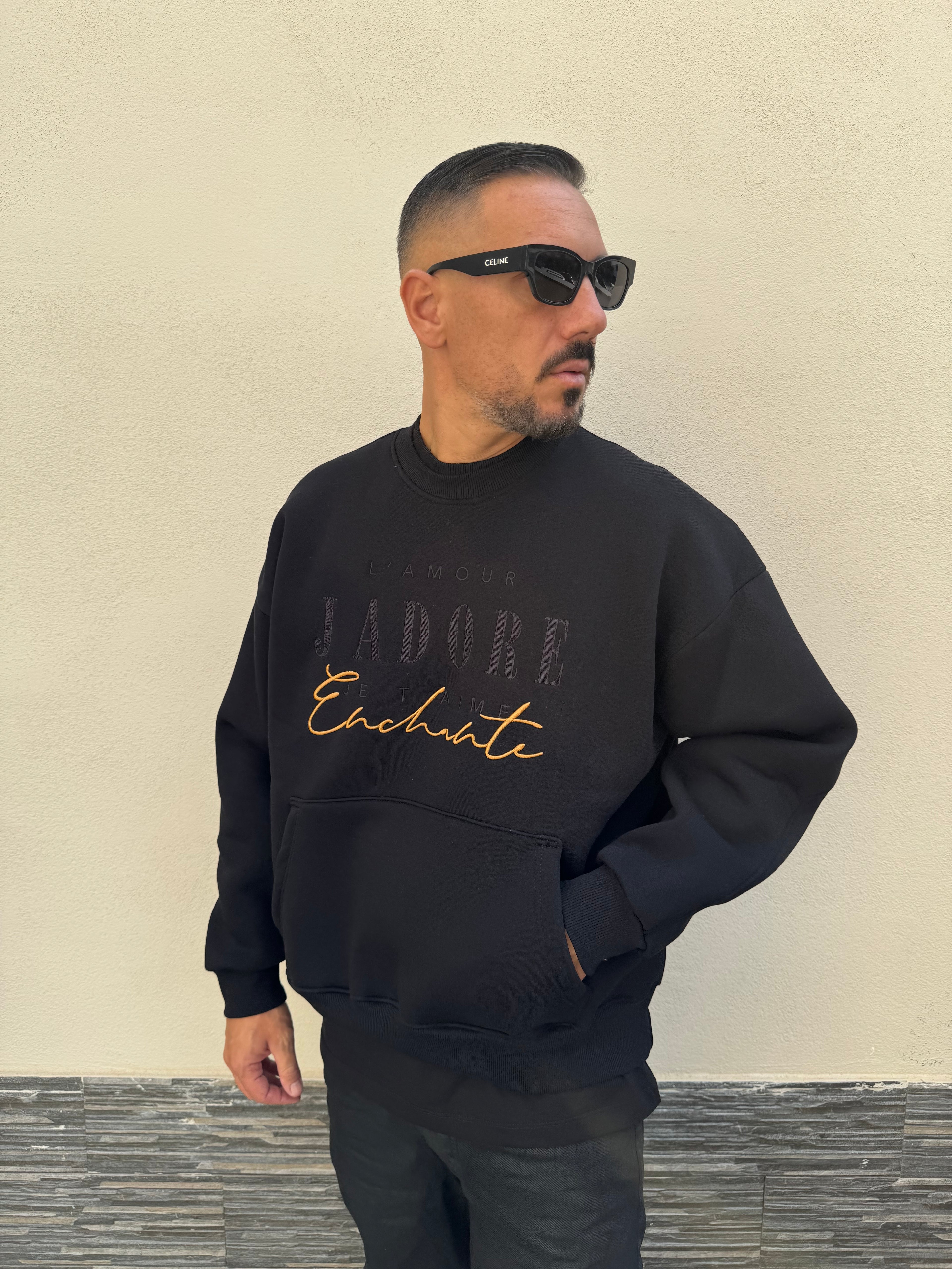 Felpa con ricamo gavensemble