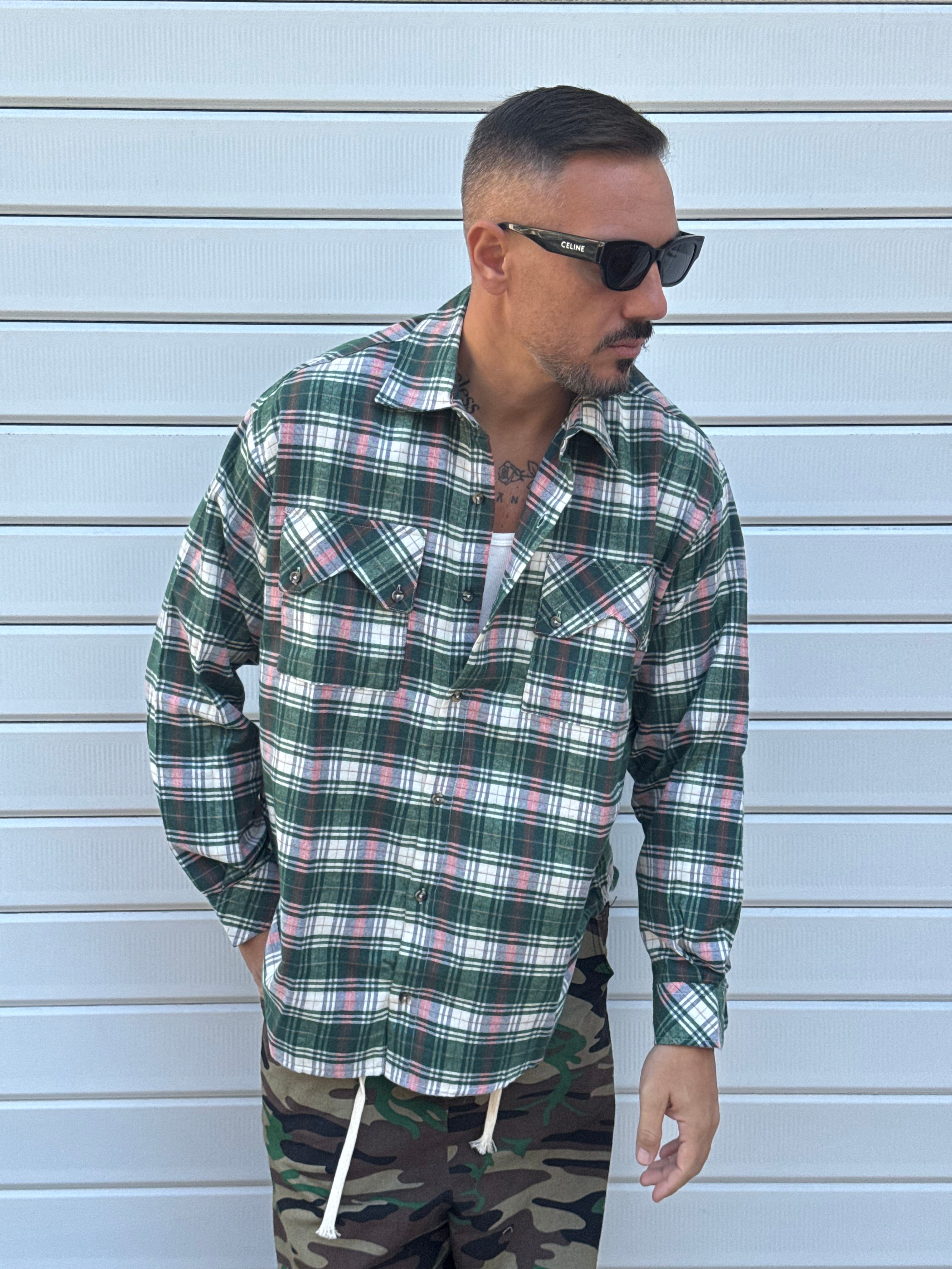 Camicia quadri minimal