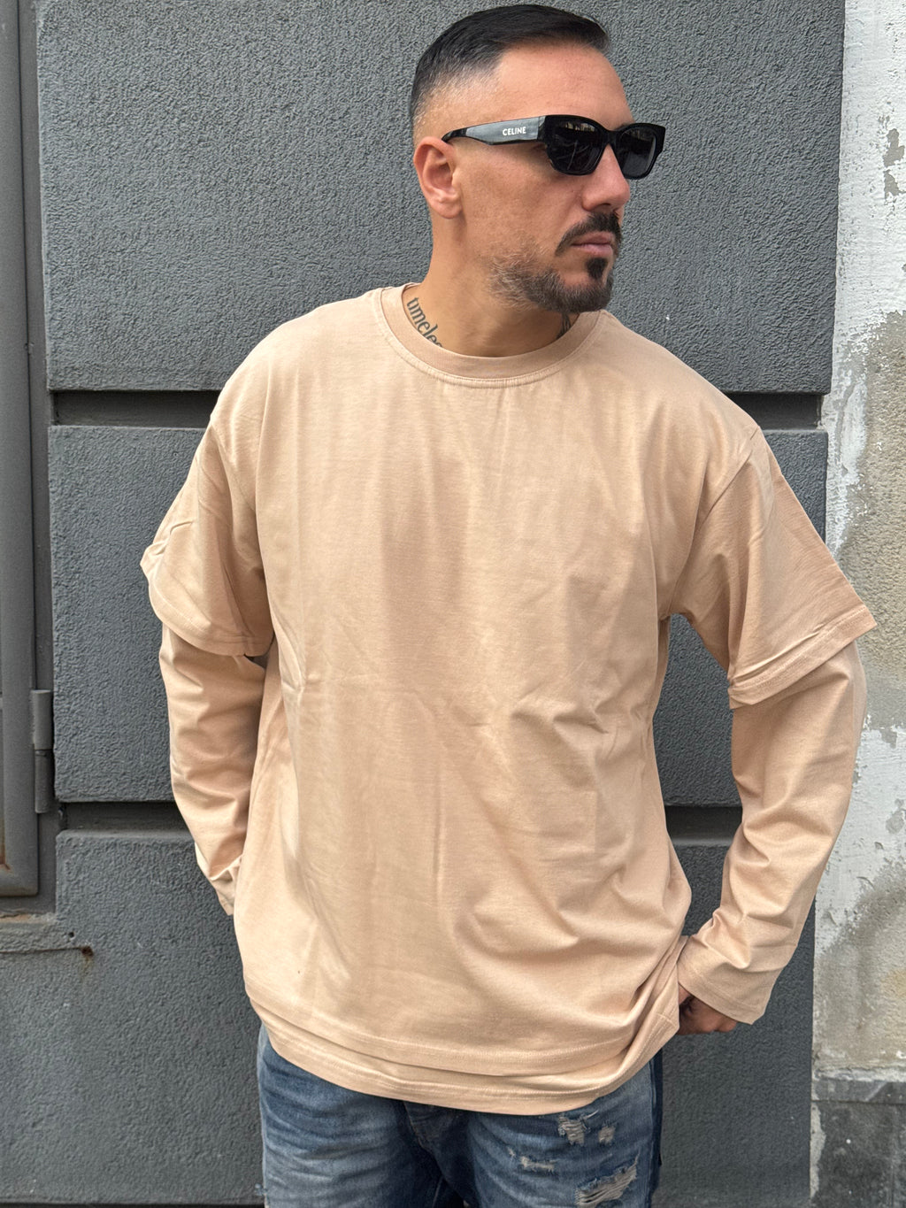 T-shirt double minimal