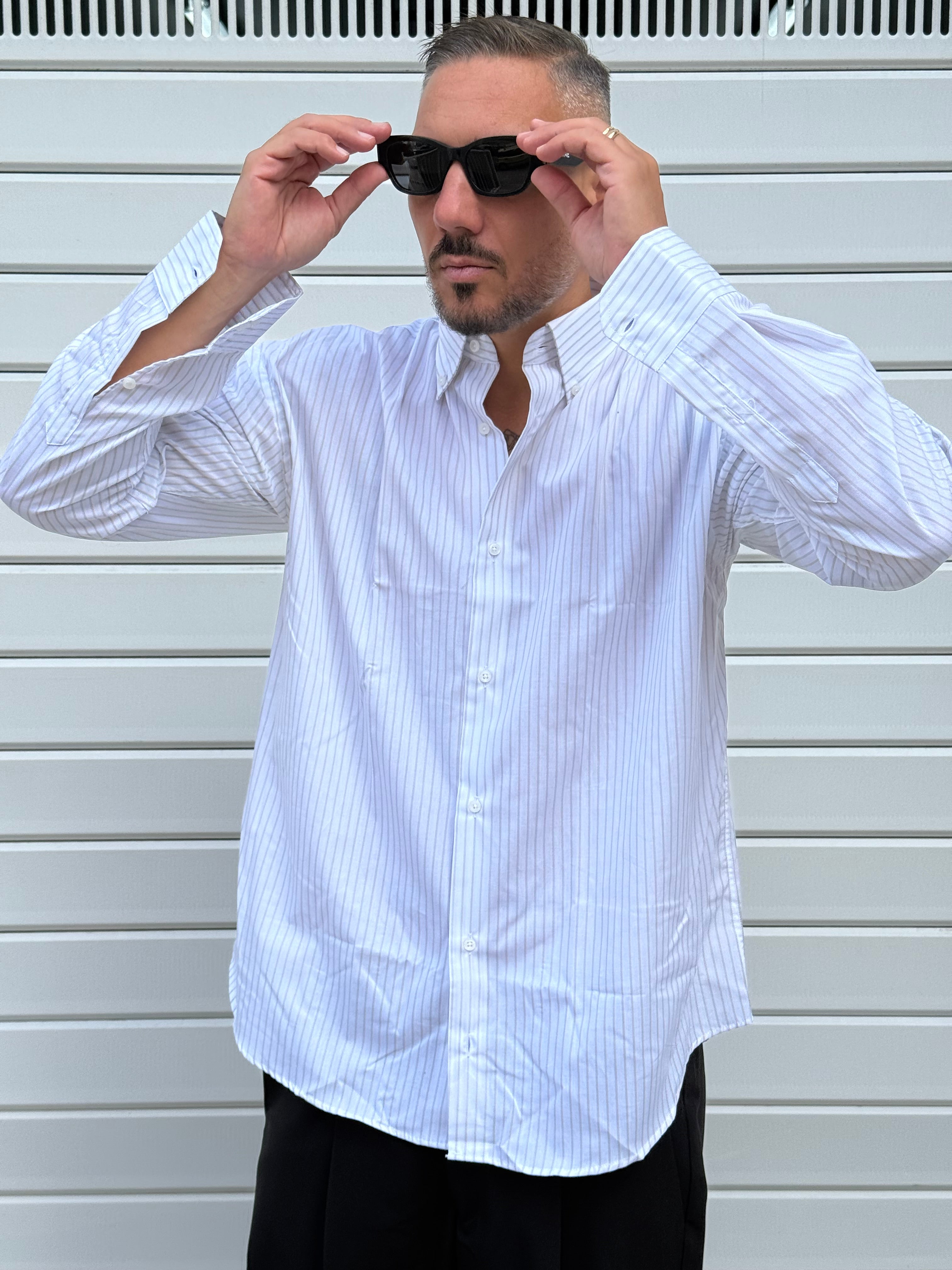 Camicia stampa retro
