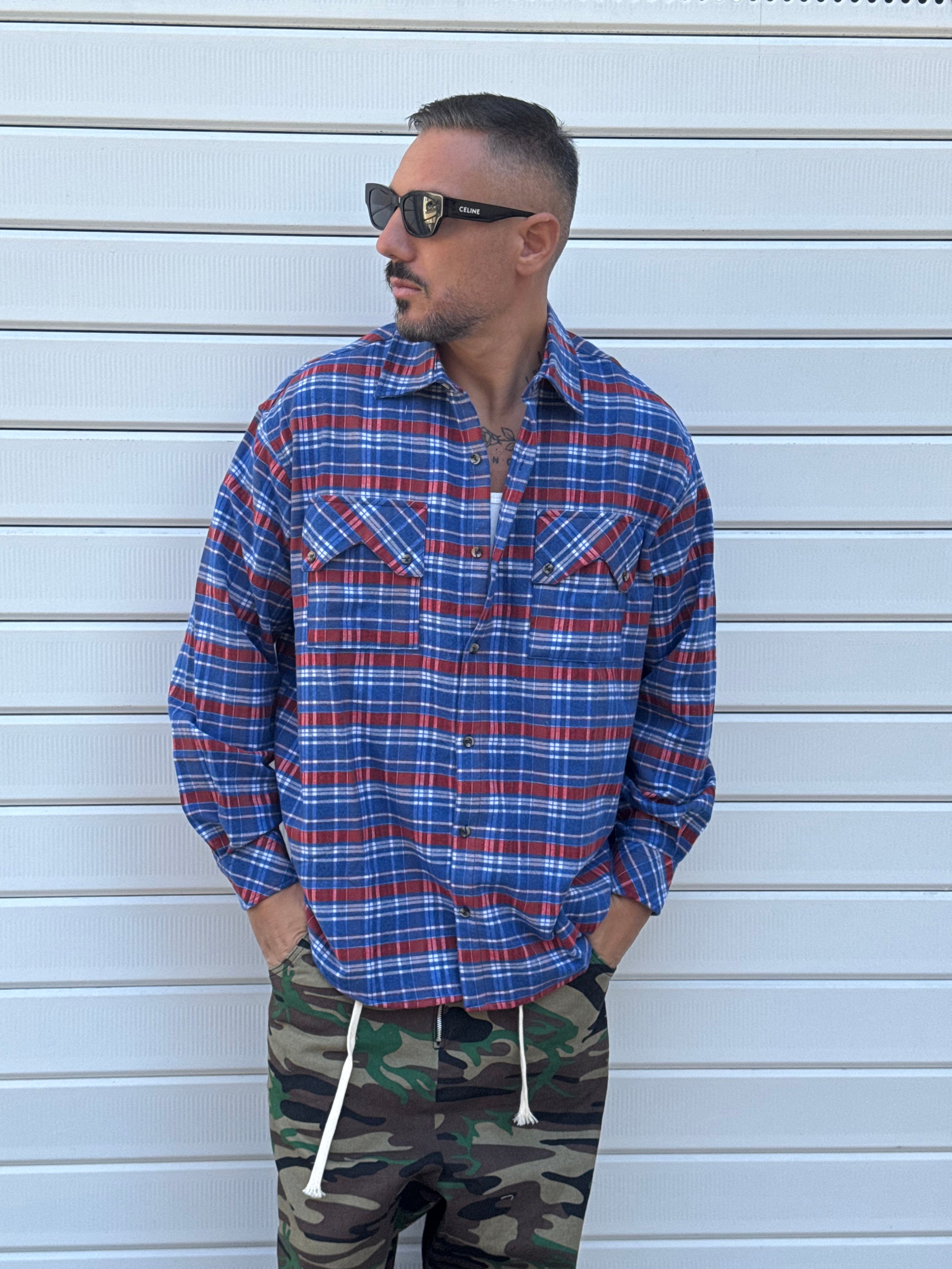 Camicia quadri minimal