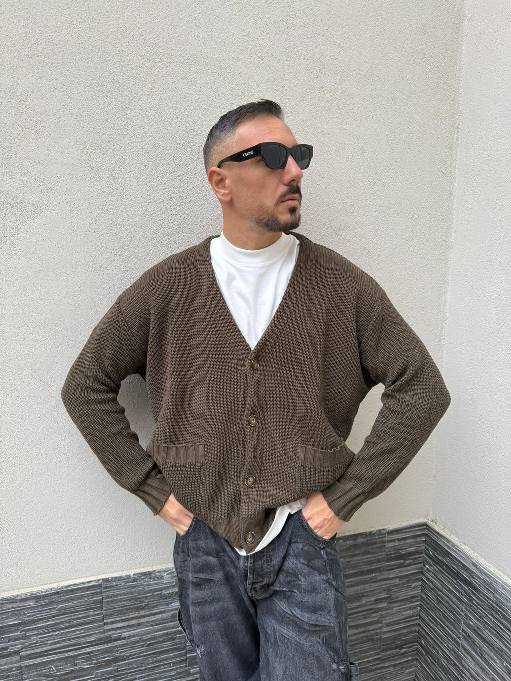 Cardigan costa inglese