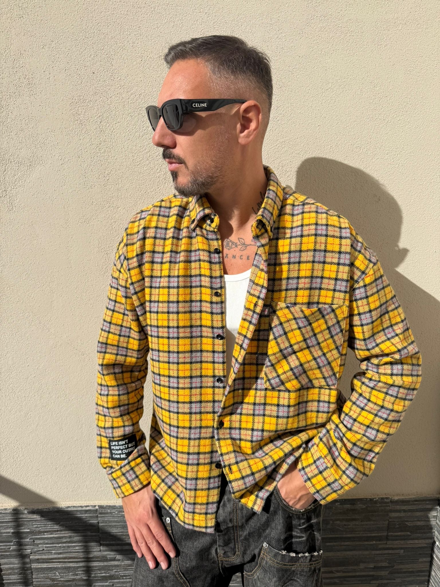 Camicia quadri flanella