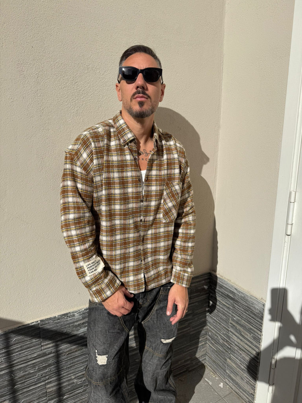 Camicia quadri flanella