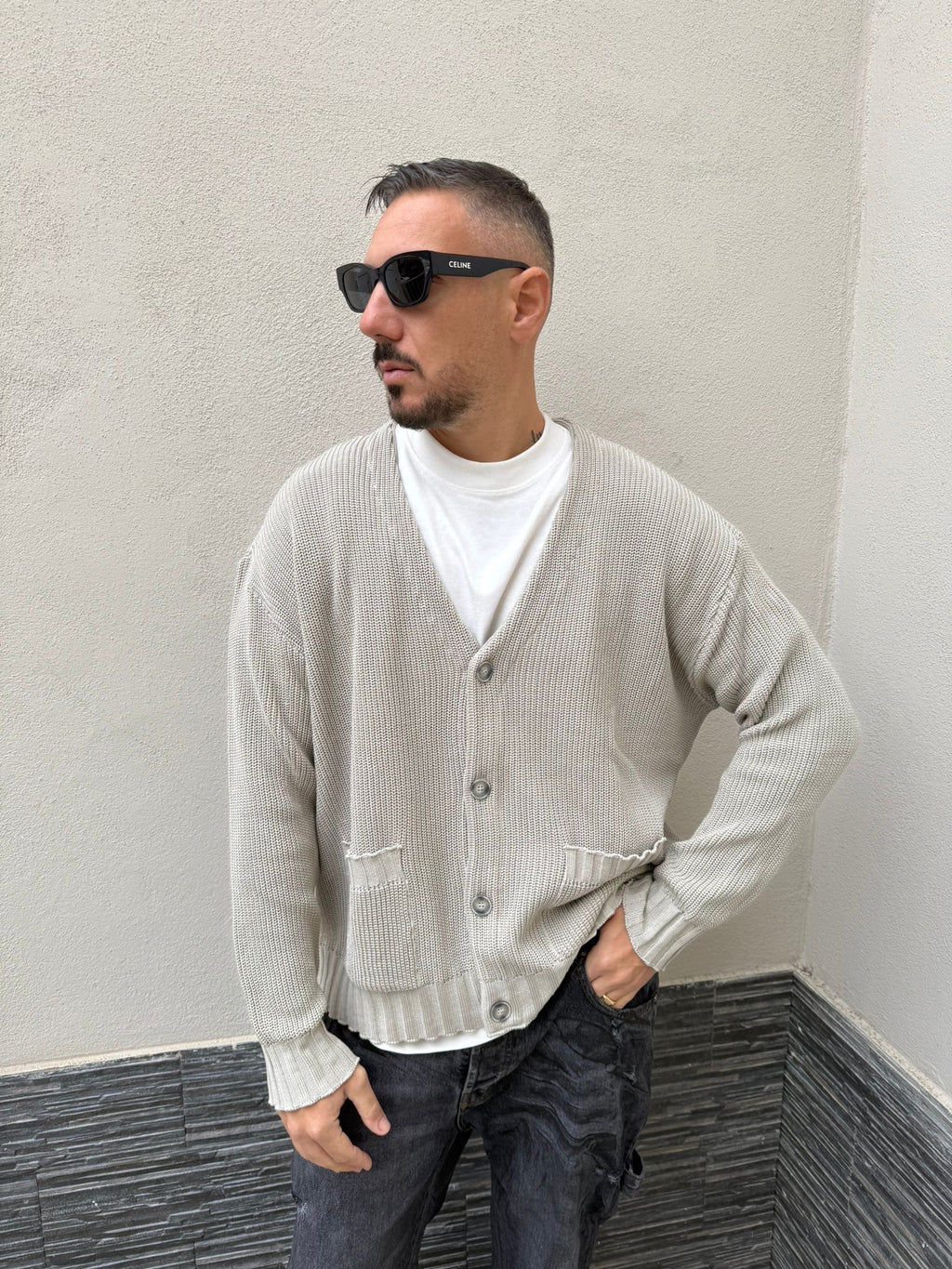 Cardigan costa inglese