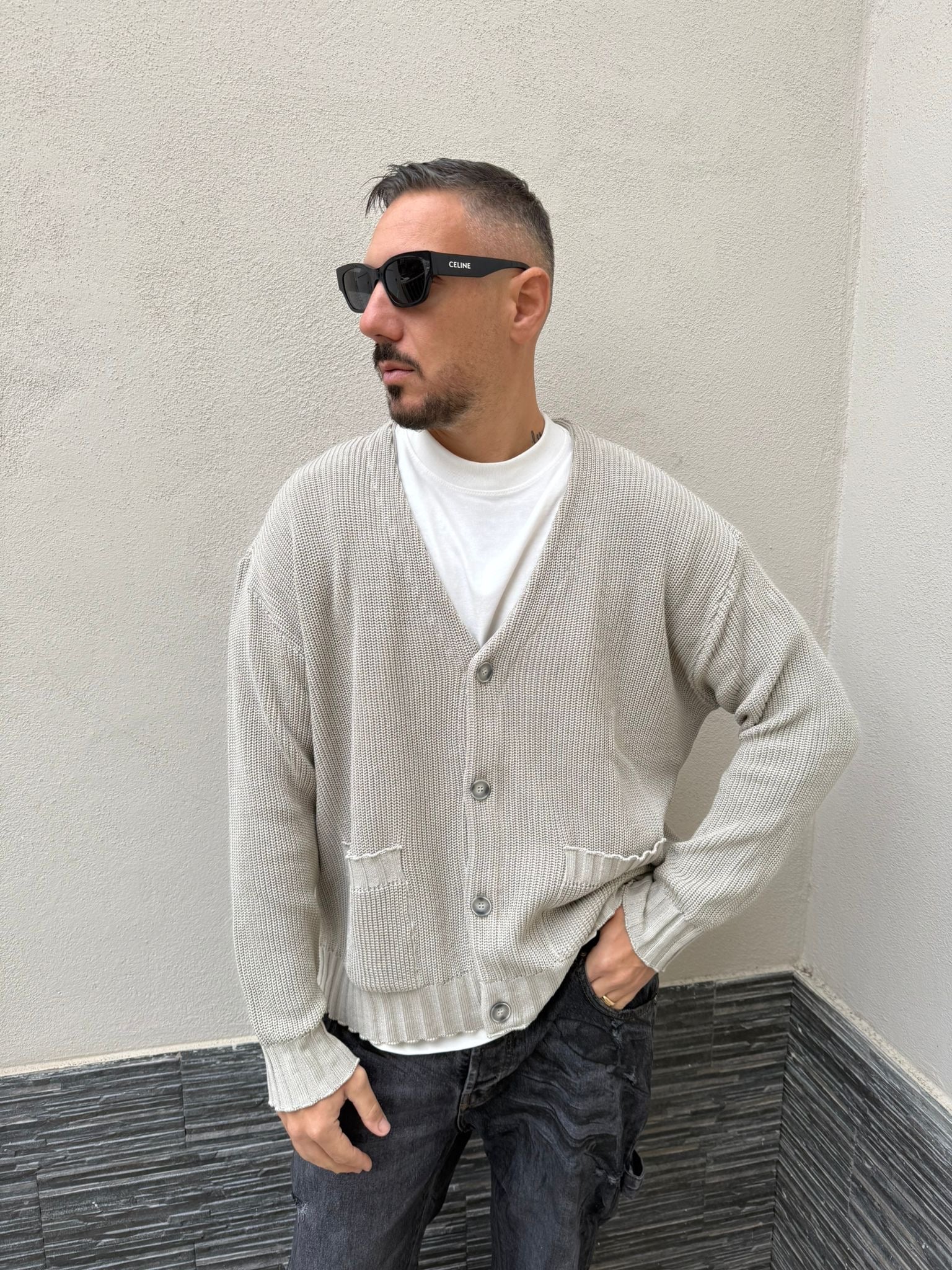 Cardigan costa inglese