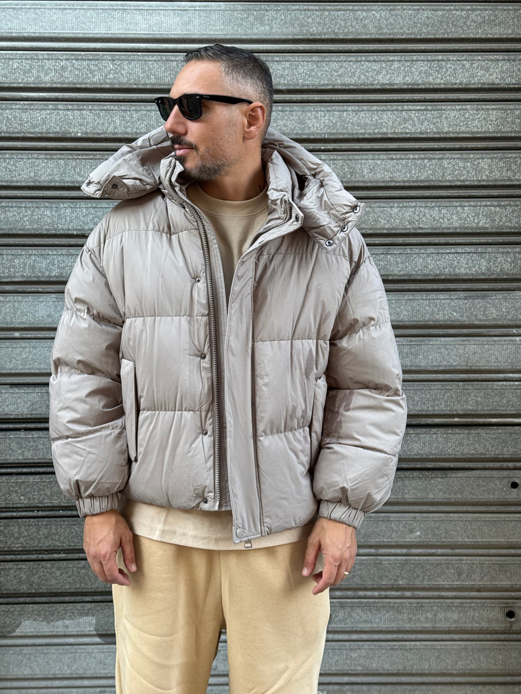 Piumino oversize