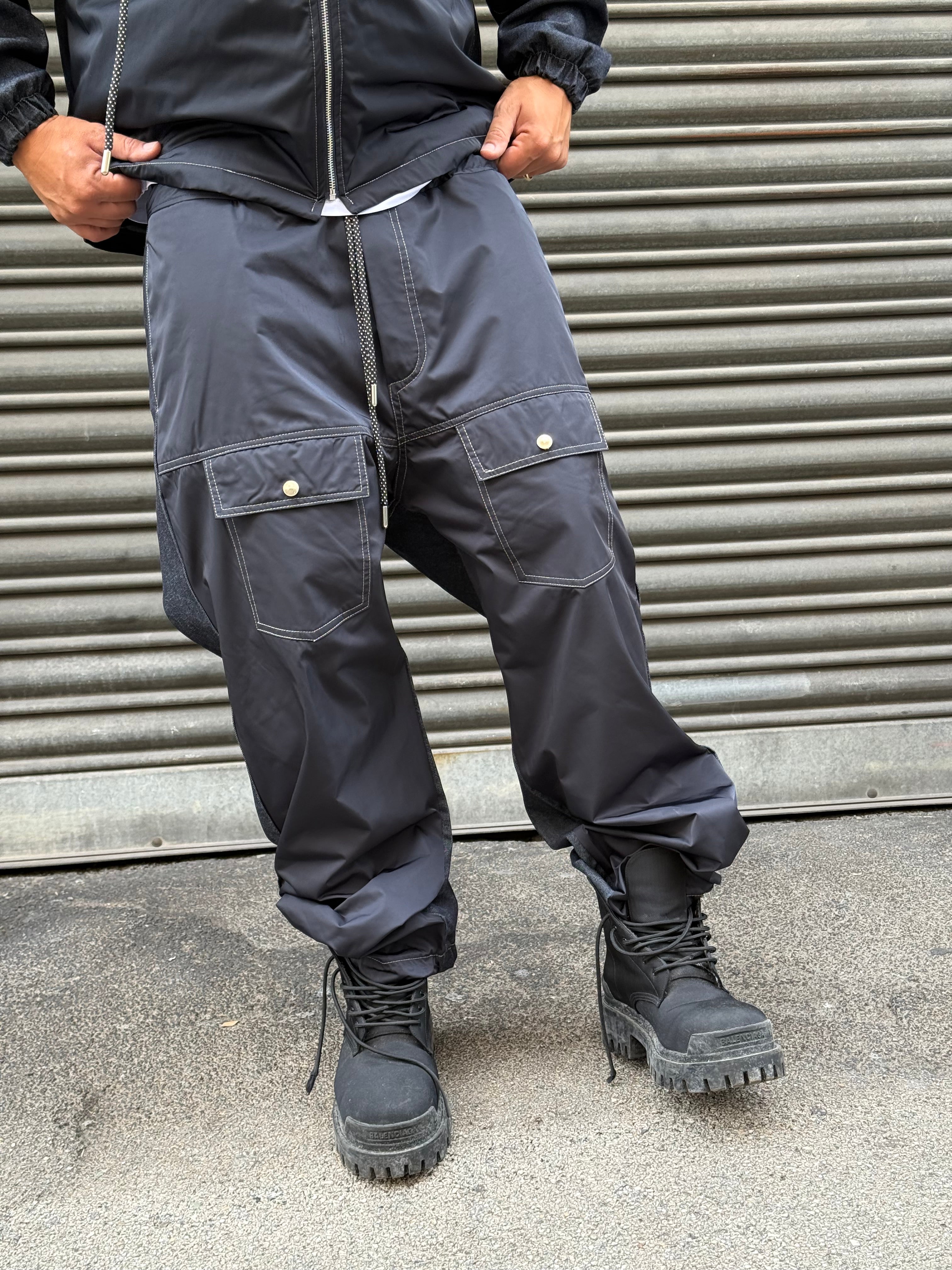 Coordinato nylon-Denim