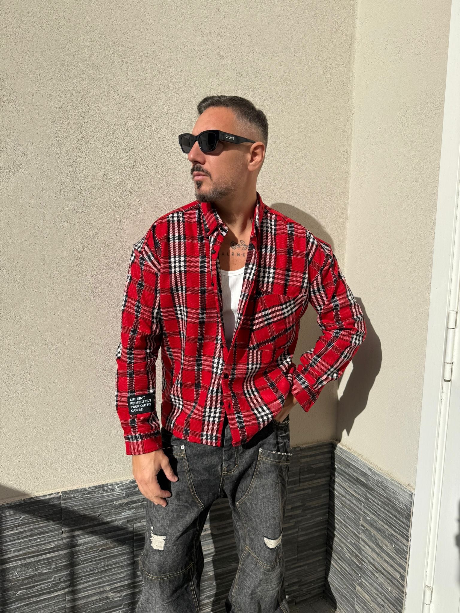 Camicia quadri flanella