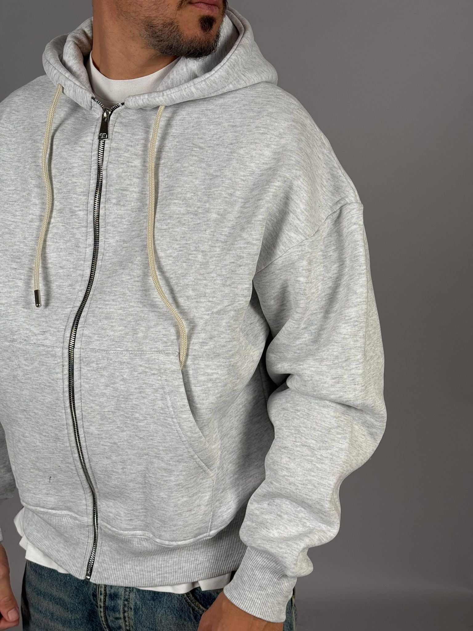 Felpa zip